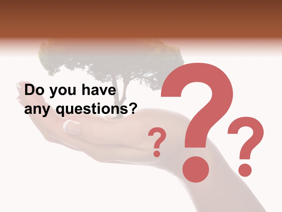 Life Concept Closeup PowerPoint Template