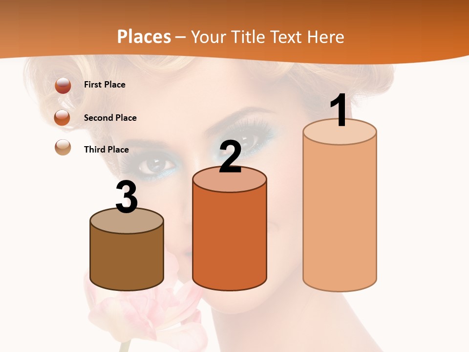 Cosmetology White Background Fashion PowerPoint Template