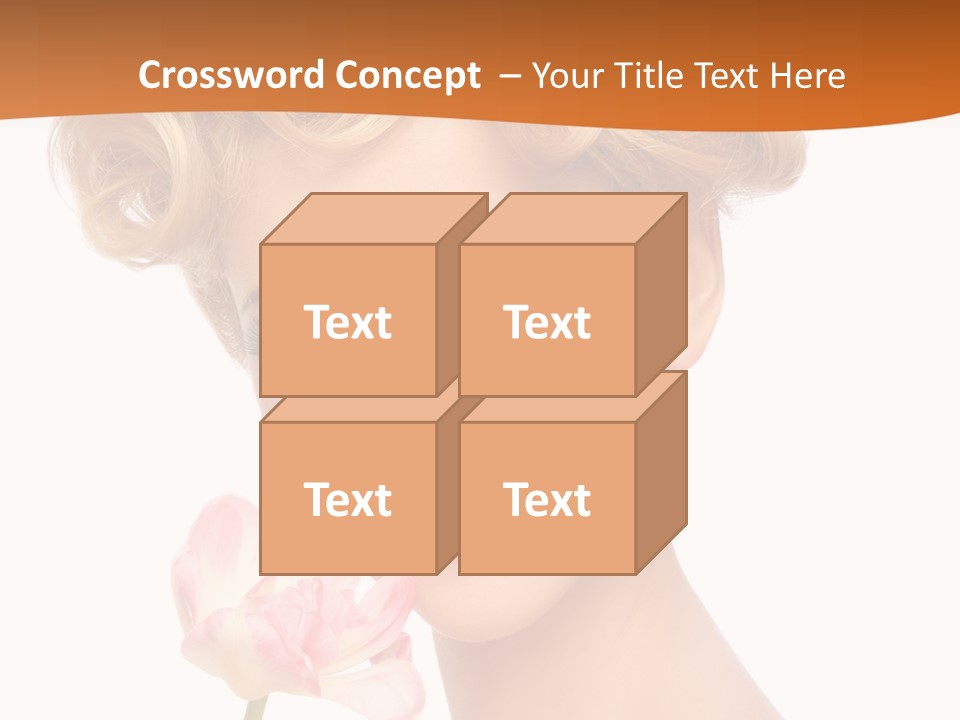 Cosmetology White Background Fashion PowerPoint Template