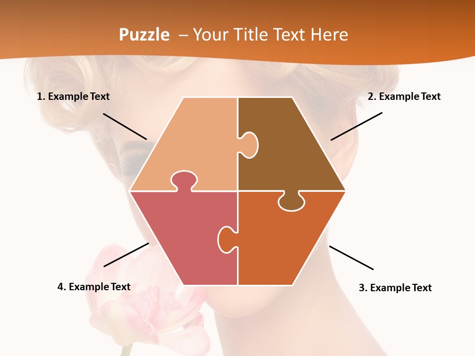 Cosmetology White Background Fashion PowerPoint Template