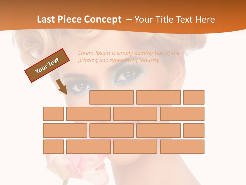 Cosmetology White Background Fashion PowerPoint Template