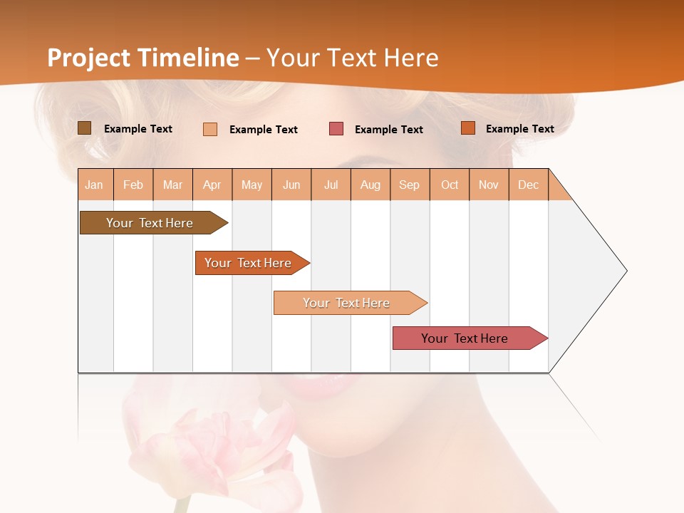 Cosmetology White Background Fashion PowerPoint Template