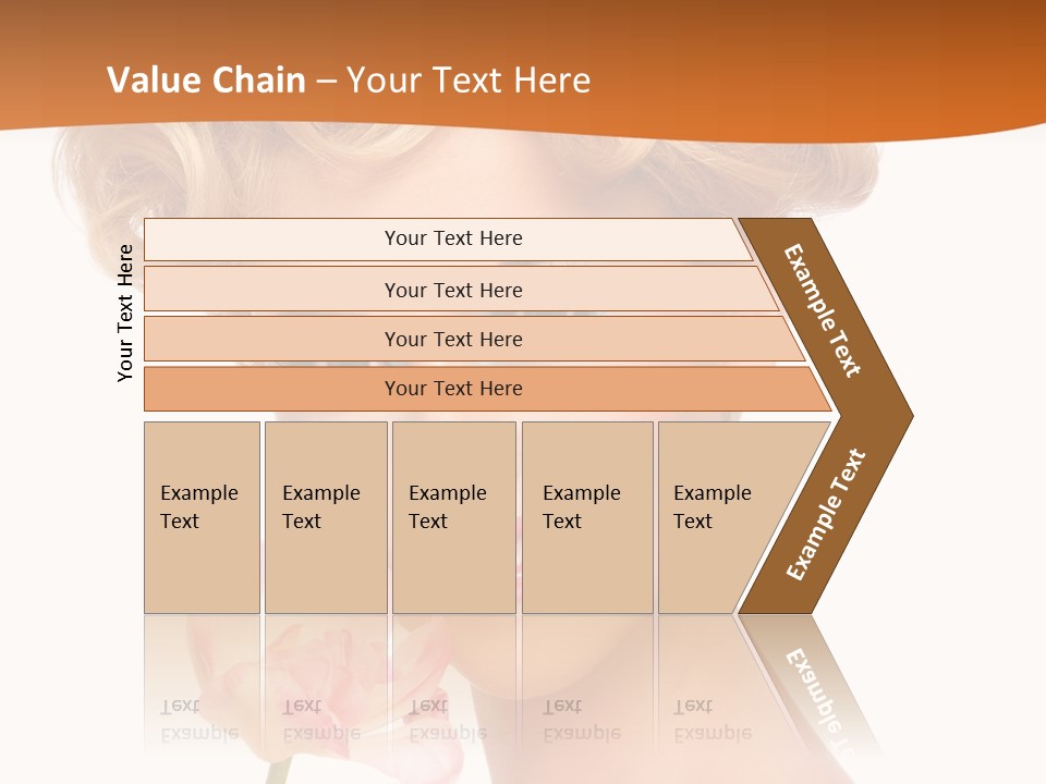 Cosmetology White Background Fashion PowerPoint Template