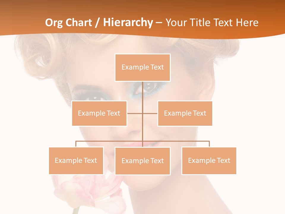 Cosmetology White Background Fashion PowerPoint Template