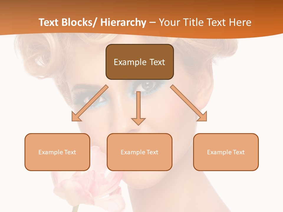 Cosmetology White Background Fashion PowerPoint Template