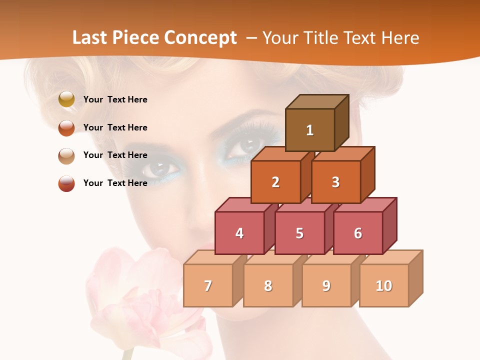 Cosmetology White Background Fashion PowerPoint Template