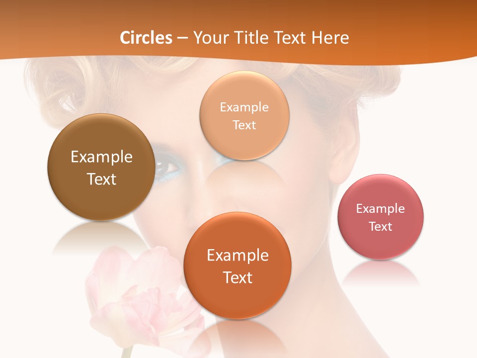 Cosmetology White Background Fashion PowerPoint Template