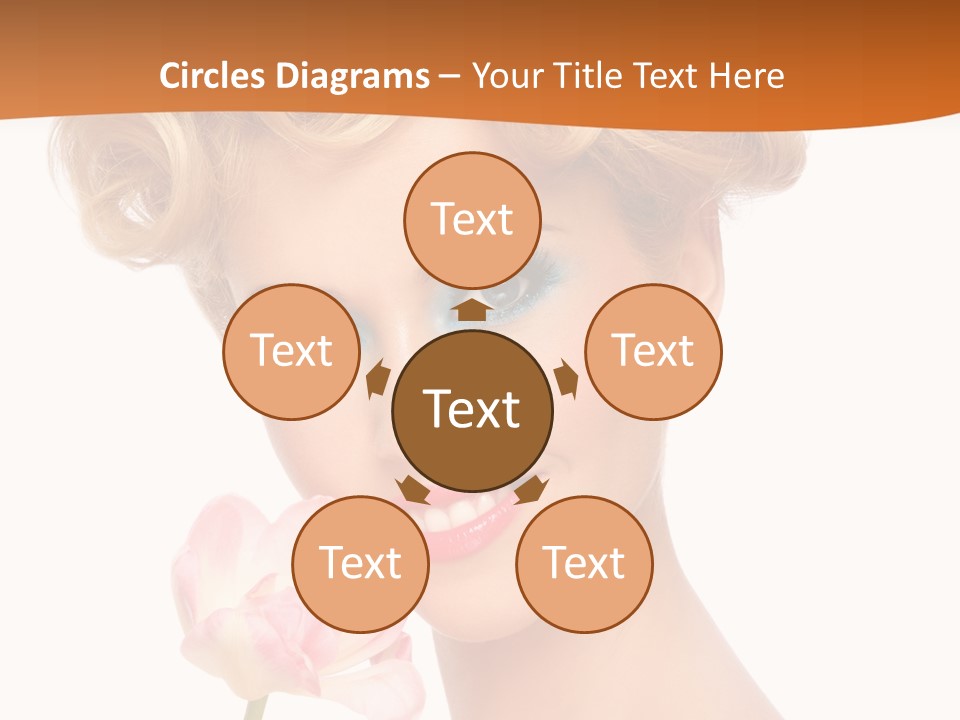 Cosmetology White Background Fashion PowerPoint Template