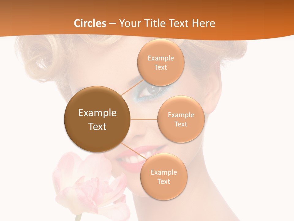 Cosmetology White Background Fashion PowerPoint Template