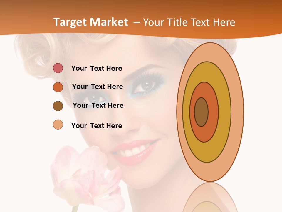 Cosmetology White Background Fashion PowerPoint Template