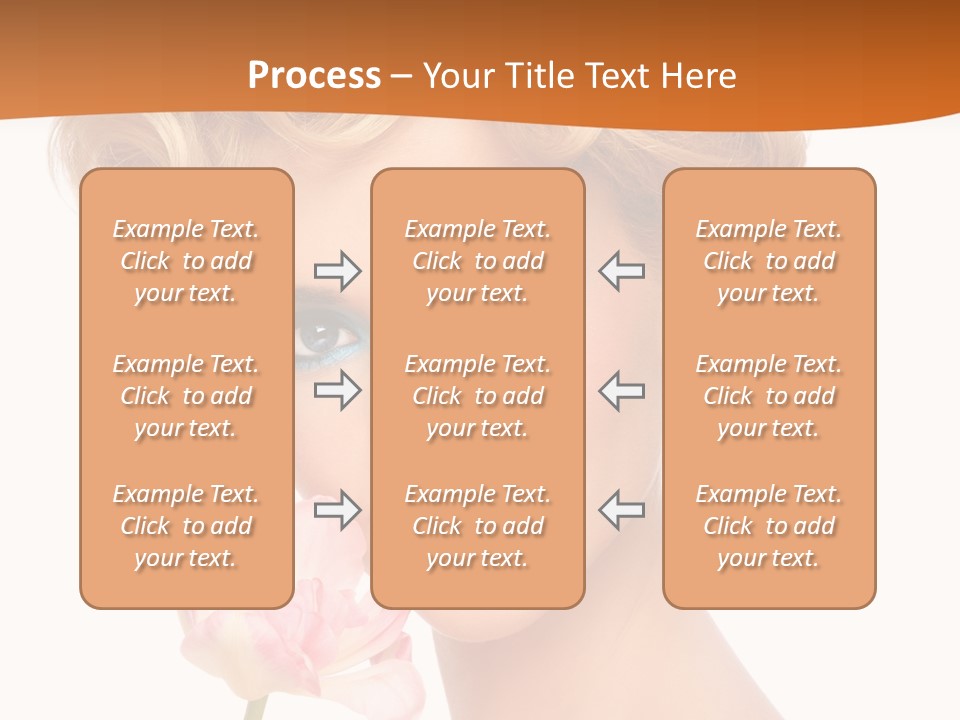 Cosmetology White Background Fashion PowerPoint Template