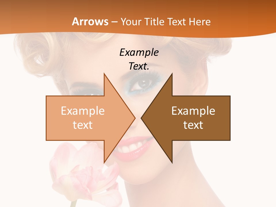 Cosmetology White Background Fashion PowerPoint Template