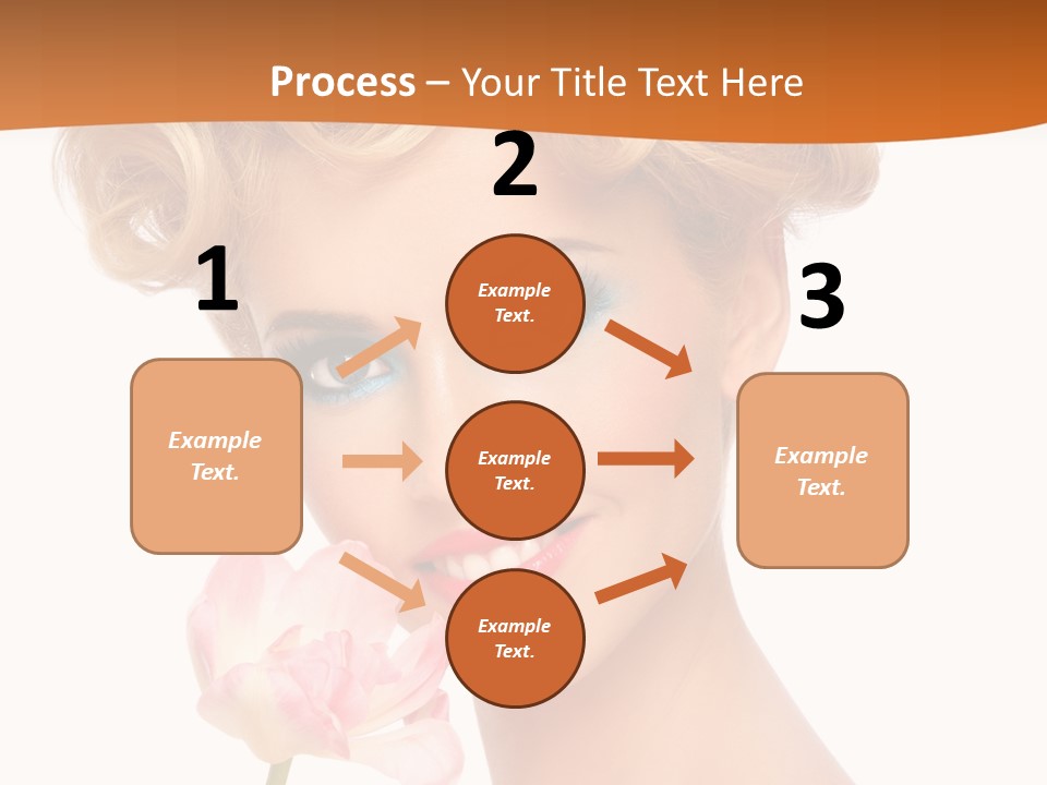 Cosmetology White Background Fashion PowerPoint Template