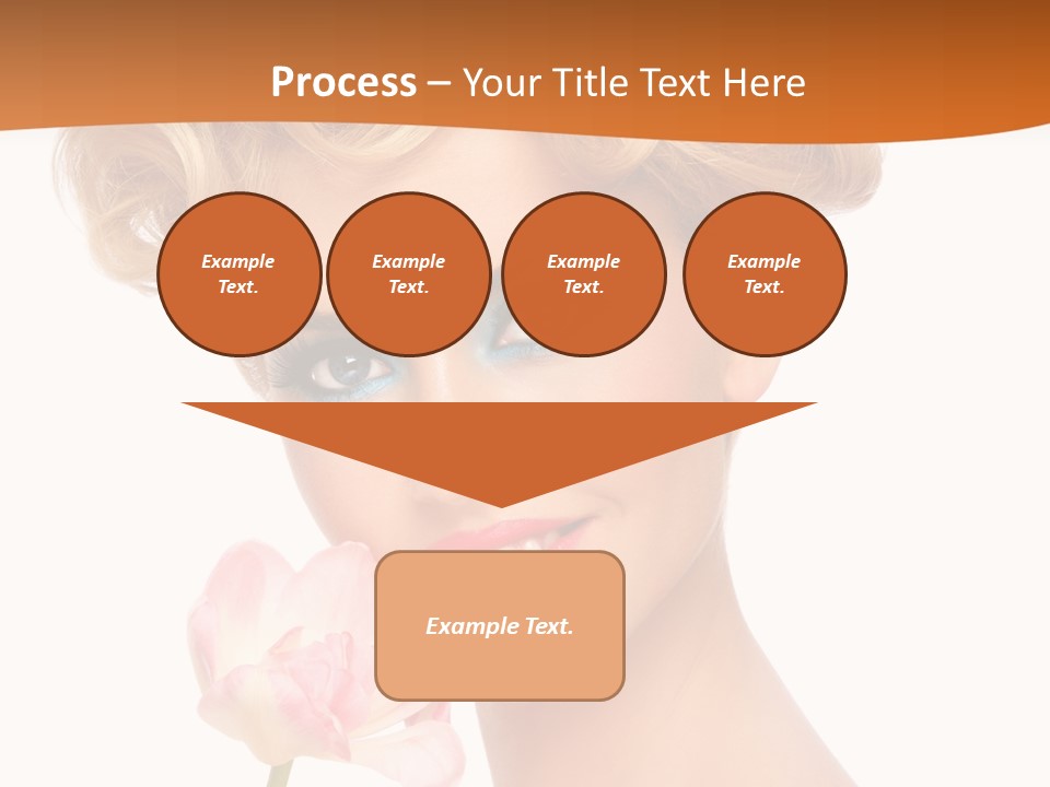 Cosmetology White Background Fashion PowerPoint Template