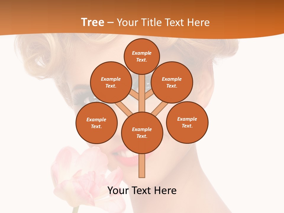 Cosmetology White Background Fashion PowerPoint Template