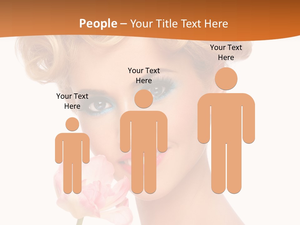 Cosmetology White Background Fashion PowerPoint Template