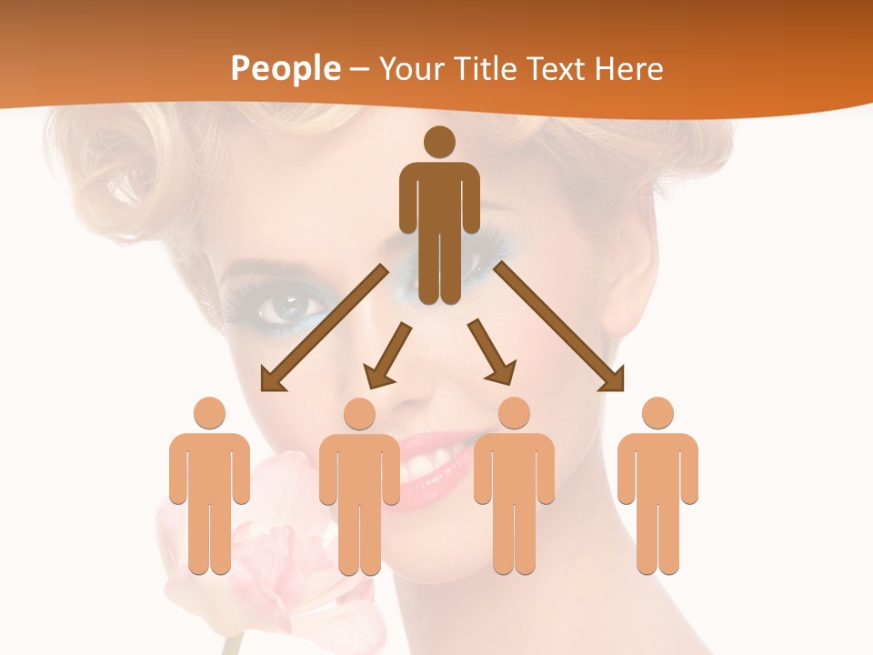 Cosmetology White Background Fashion PowerPoint Template