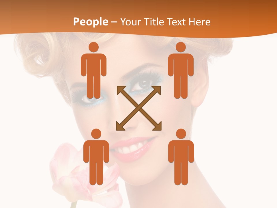 Cosmetology White Background Fashion PowerPoint Template