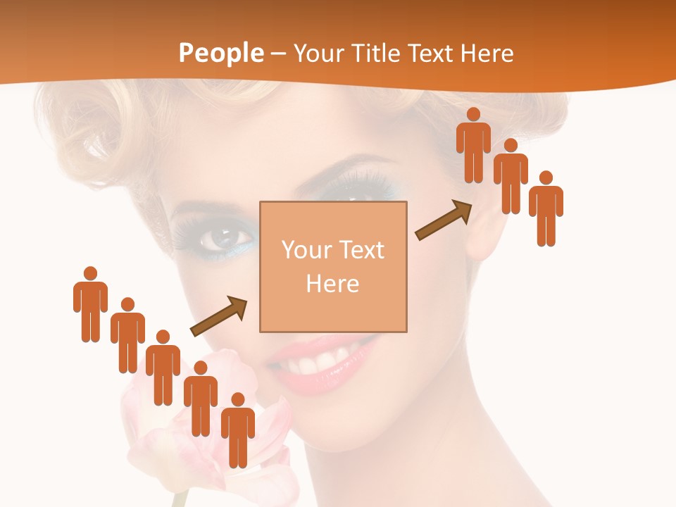 Cosmetology White Background Fashion PowerPoint Template