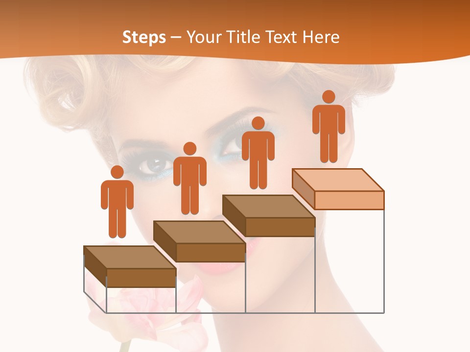 Cosmetology White Background Fashion PowerPoint Template