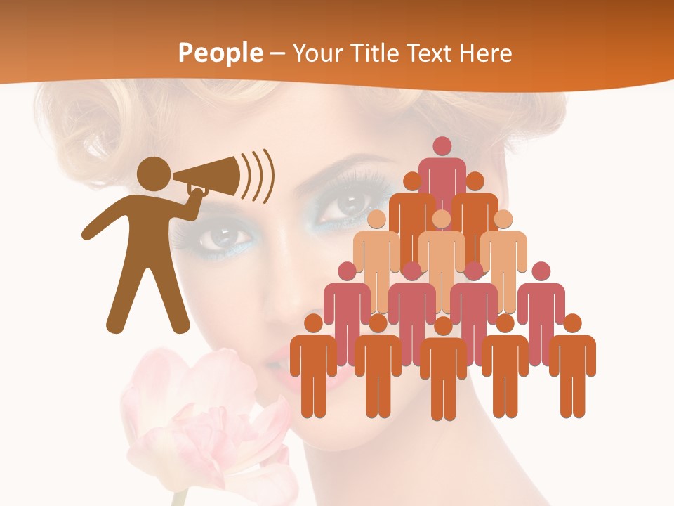 Cosmetology White Background Fashion PowerPoint Template