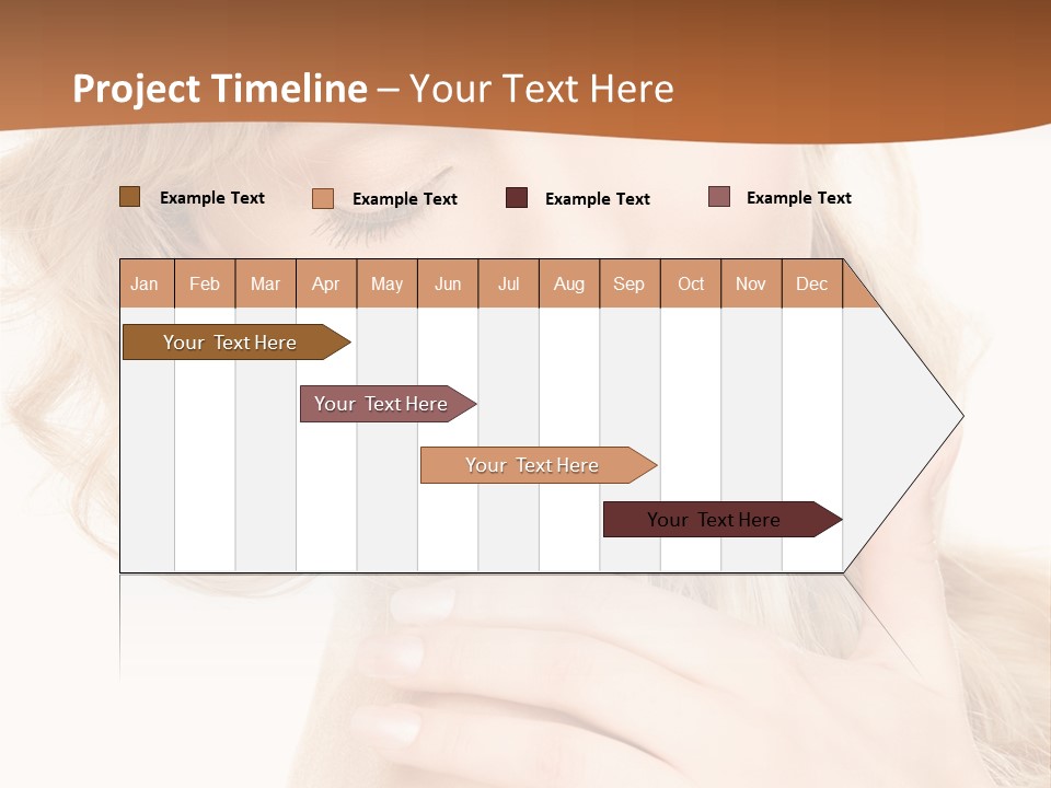 Visage Person Pretty PowerPoint Template