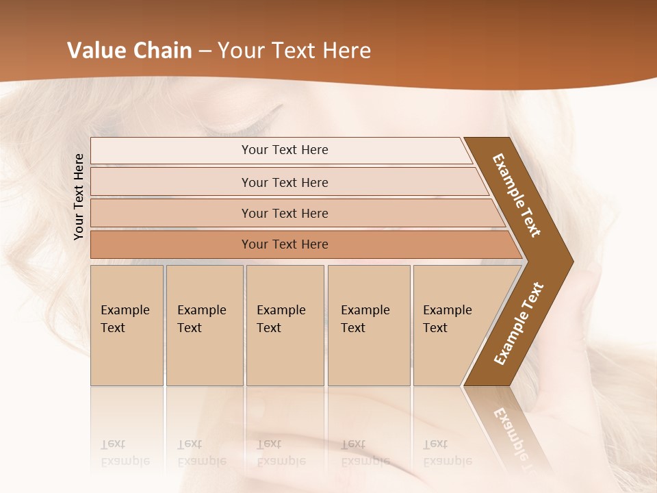 Visage Person Pretty PowerPoint Template