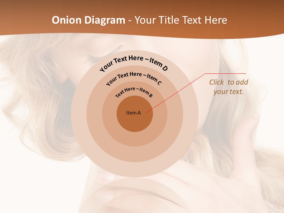 Visage Person Pretty PowerPoint Template