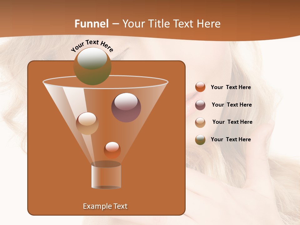 Visage Person Pretty PowerPoint Template