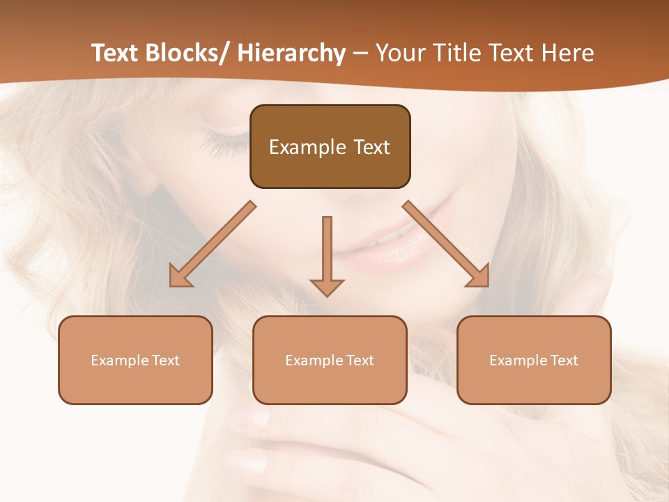 Visage Person Pretty PowerPoint Template