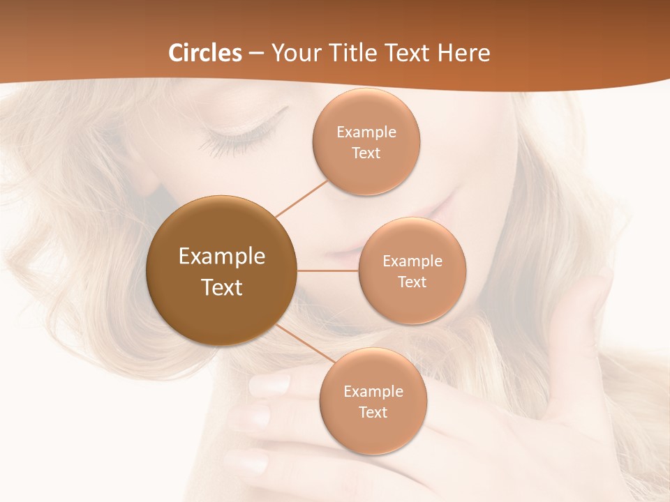 Visage Person Pretty PowerPoint Template