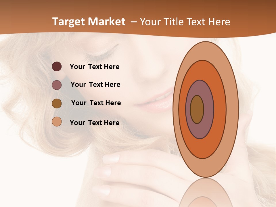 Visage Person Pretty PowerPoint Template