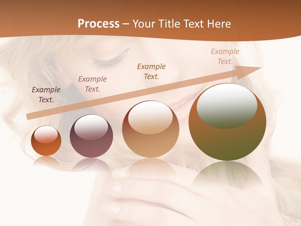 Visage Person Pretty PowerPoint Template