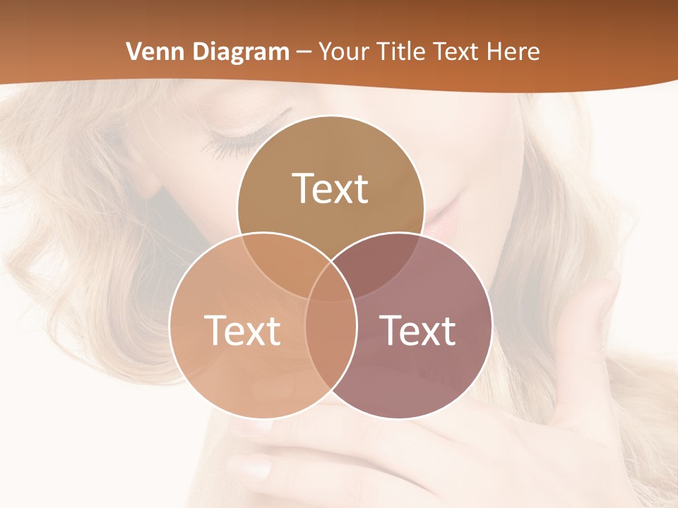 Visage Person Pretty PowerPoint Template