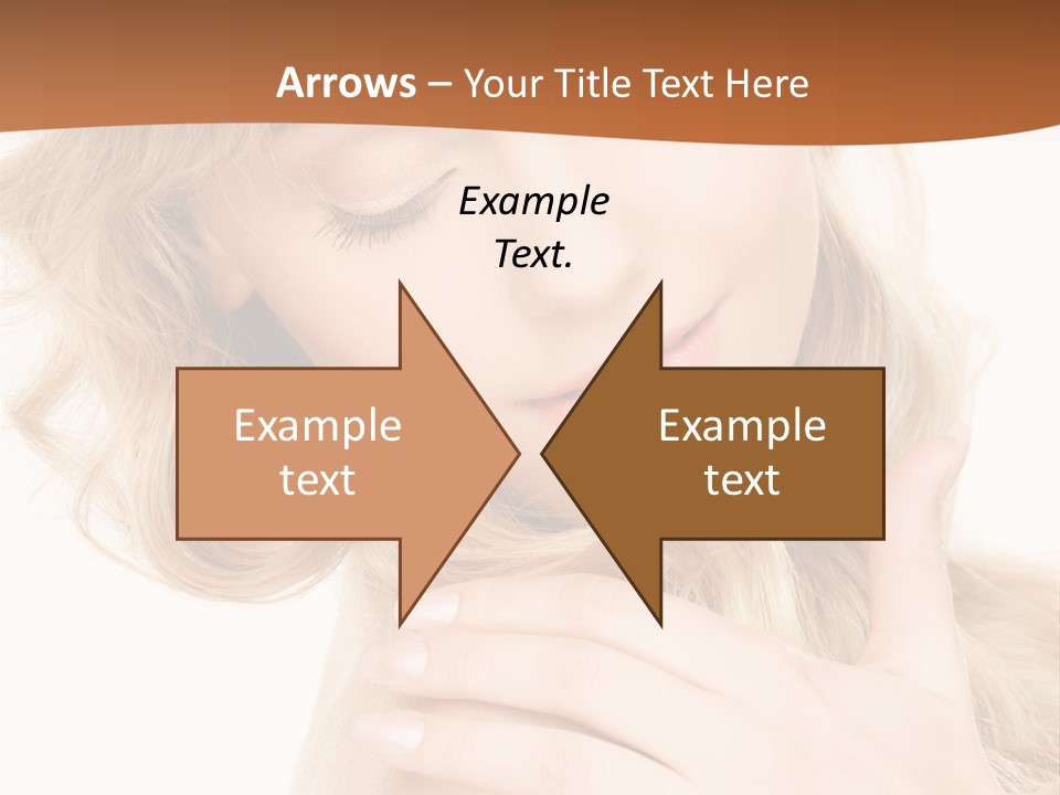 Visage Person Pretty PowerPoint Template