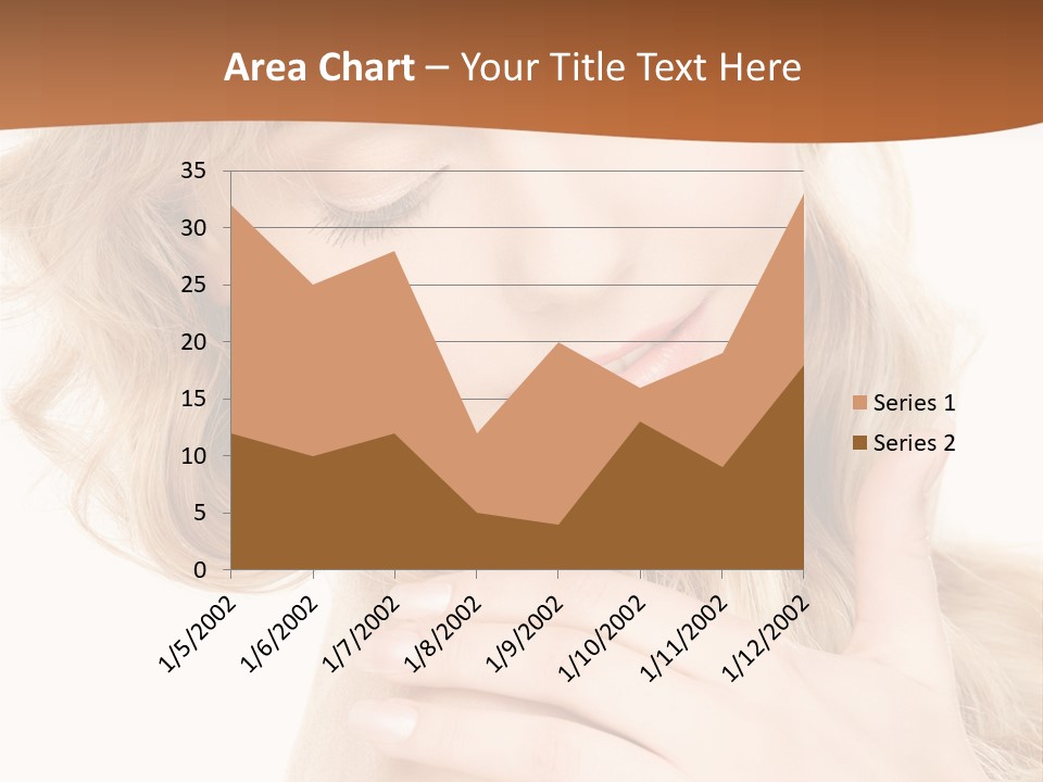 Visage Person Pretty PowerPoint Template
