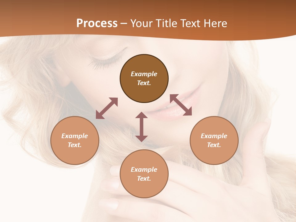 Visage Person Pretty PowerPoint Template