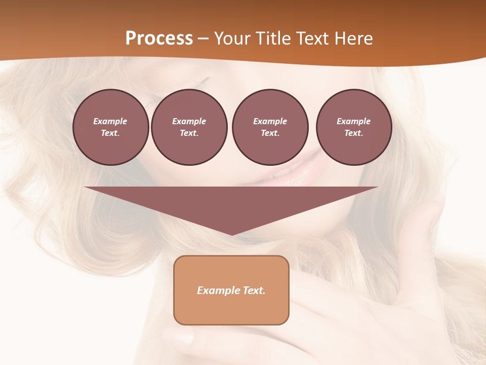 Visage Person Pretty PowerPoint Template