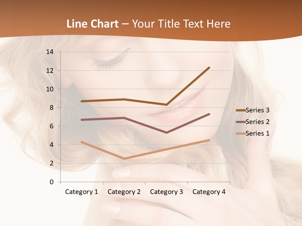 Visage Person Pretty PowerPoint Template