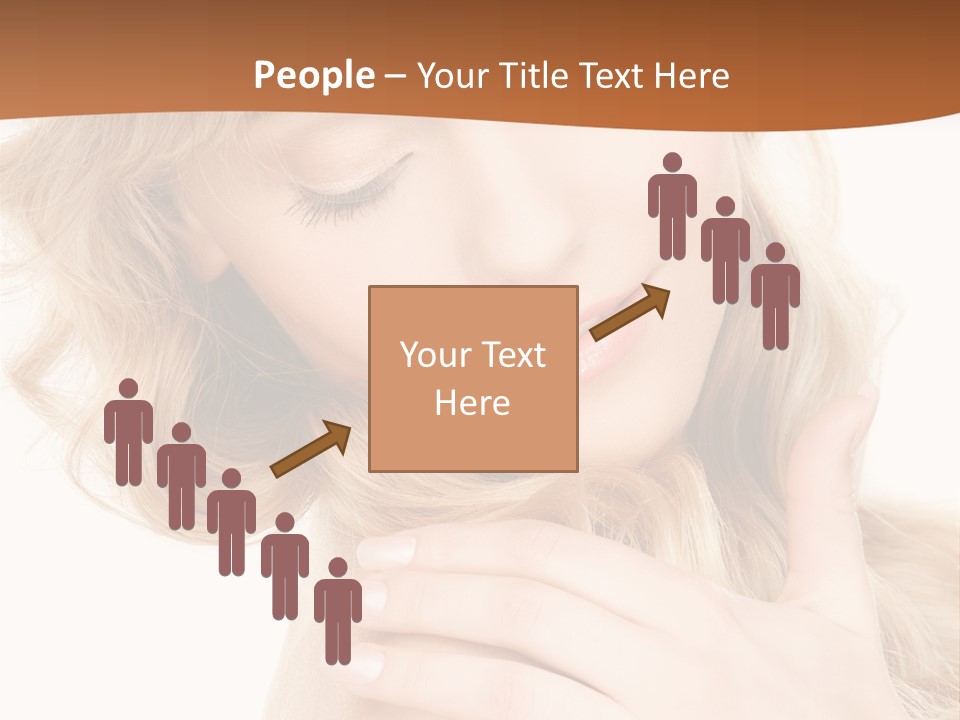 Visage Person Pretty PowerPoint Template