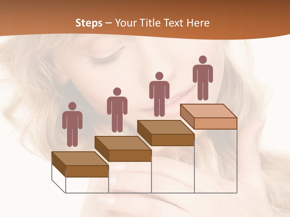 Visage Person Pretty PowerPoint Template