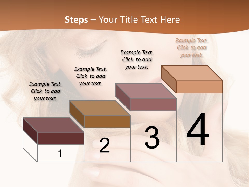 Visage Person Pretty PowerPoint Template