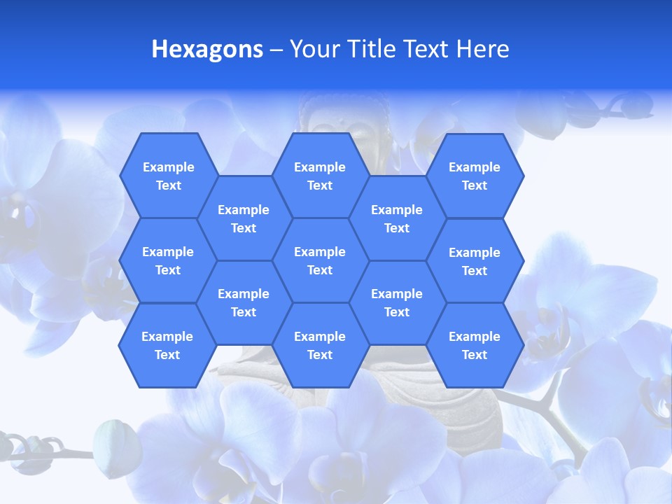 Statue De Bouddha Pur Thailand PowerPoint Template