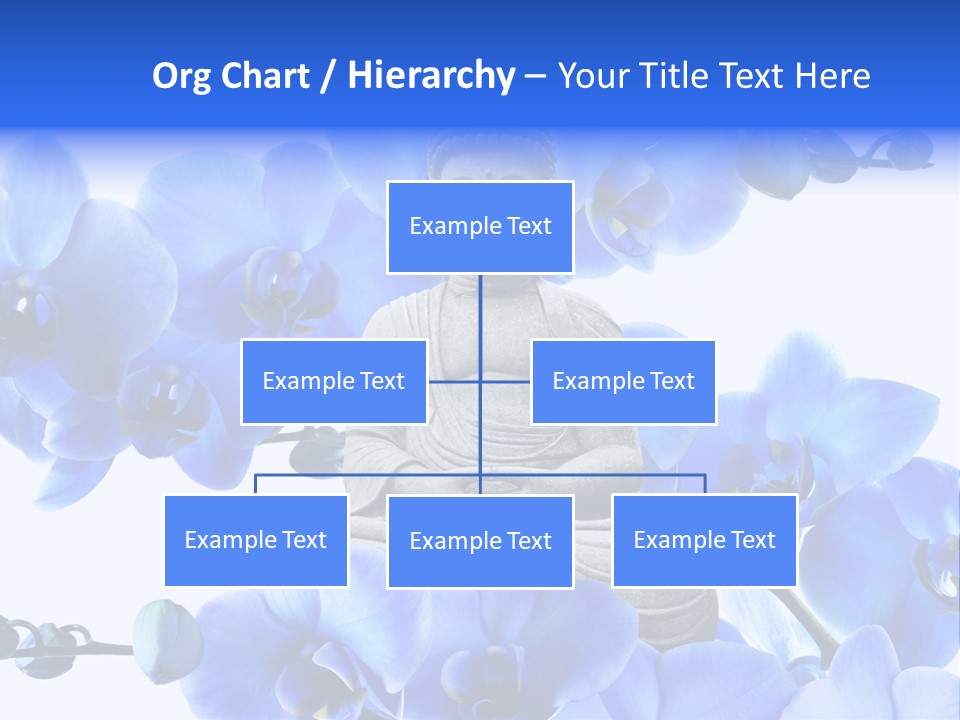 Statue De Bouddha Pur Thailand PowerPoint Template
