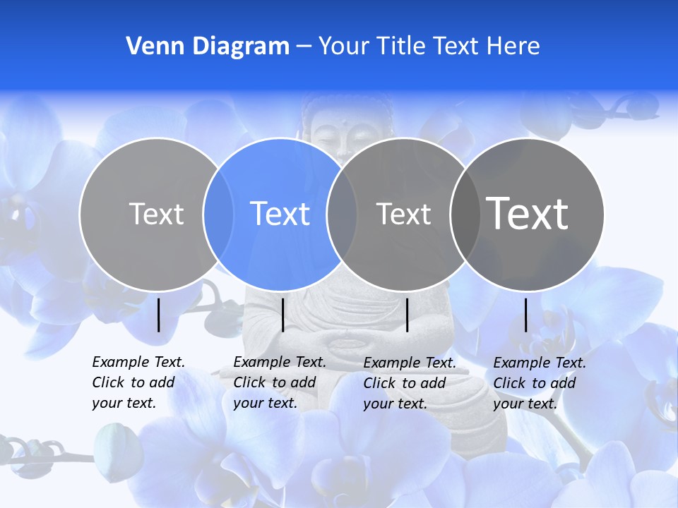 Statue De Bouddha Pur Thailand PowerPoint Template