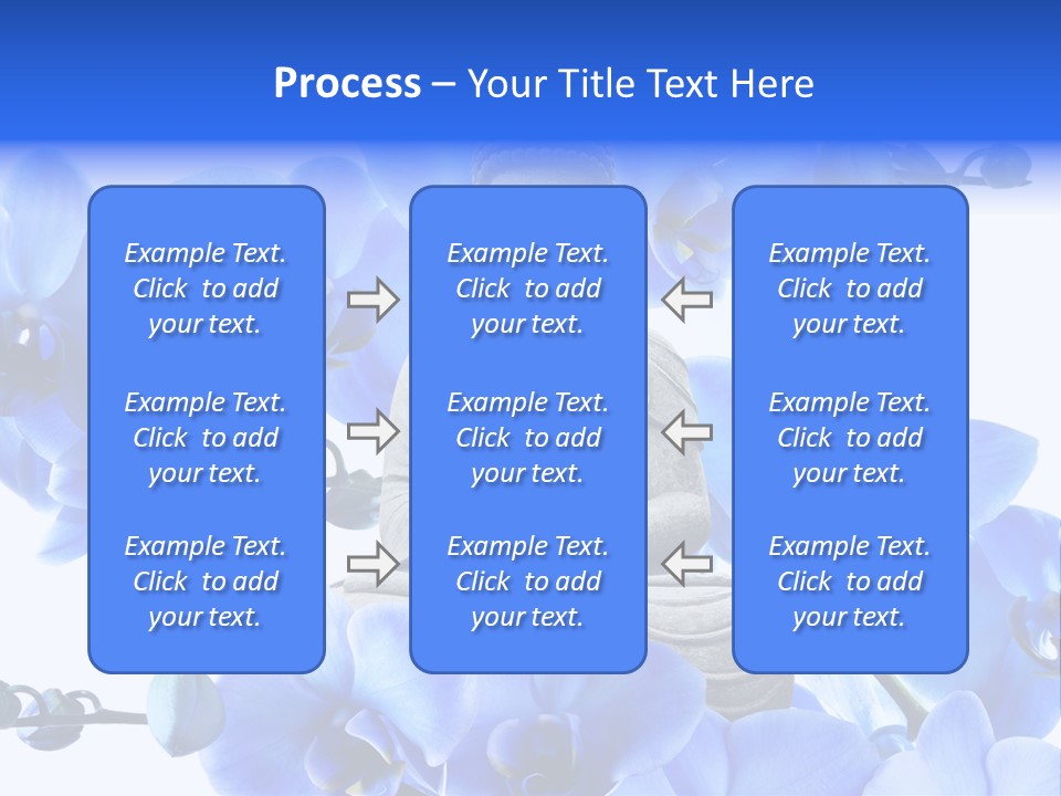Statue De Bouddha Pur Thailand PowerPoint Template