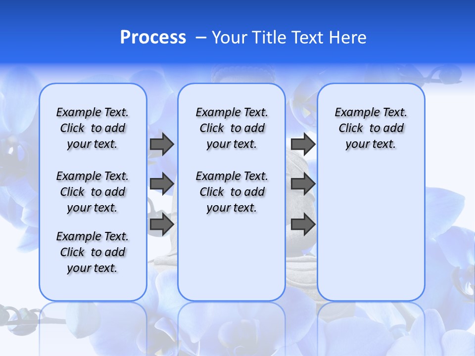 Statue De Bouddha Pur Thailand PowerPoint Template