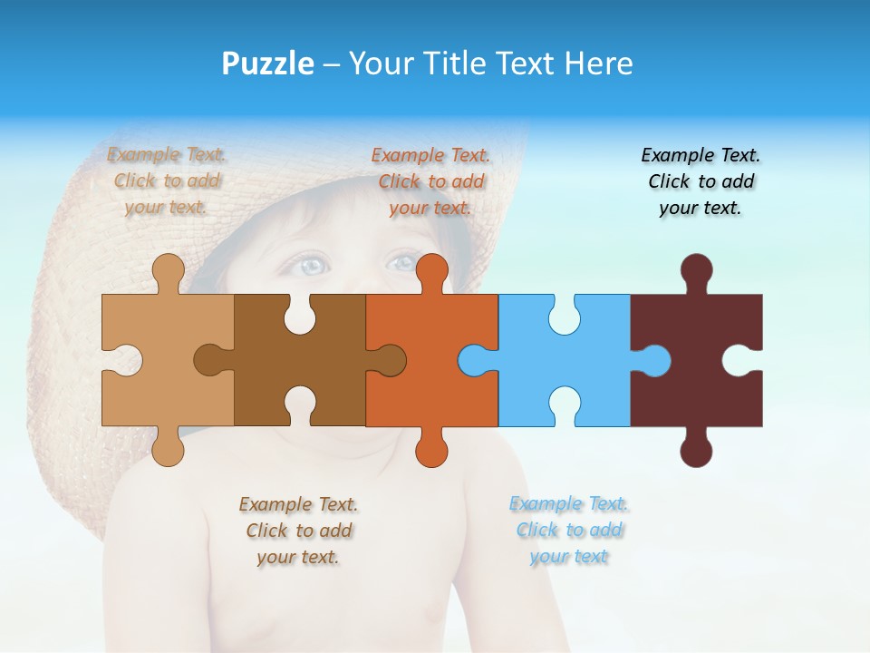 Tan Small Little PowerPoint Template