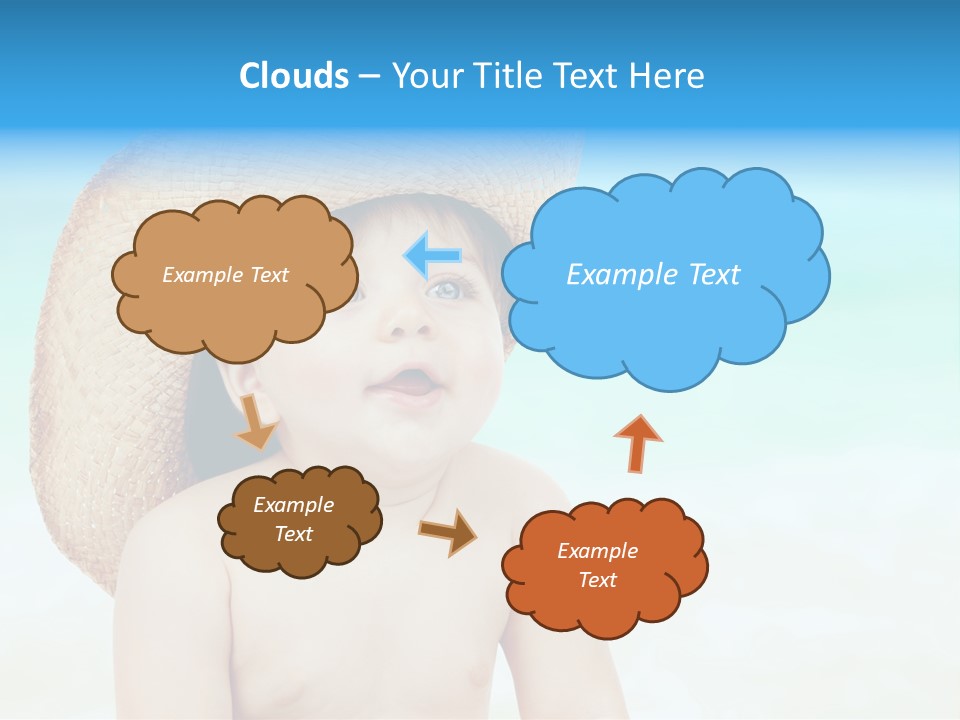 Tan Small Little PowerPoint Template