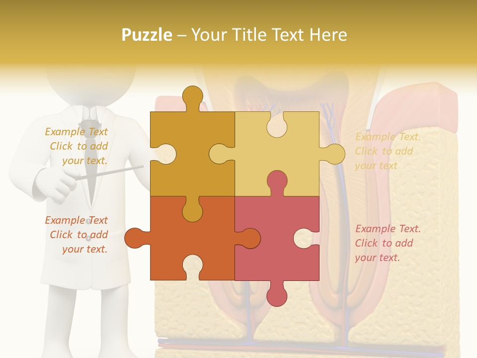 Cementum Cavity Mouth PowerPoint Template